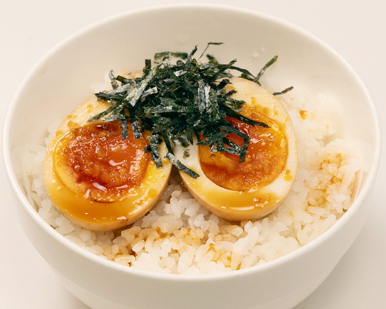 トクベツ。 味玉めし