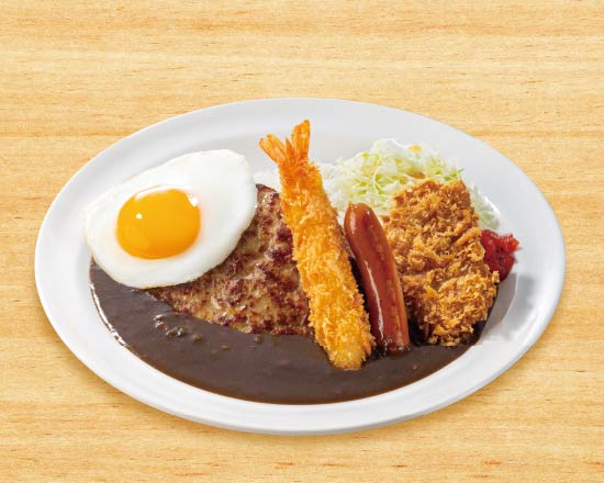 ガスト ガストブラックカレー元気盛り