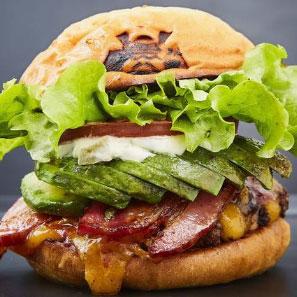 SHOGUN BURGER アボカドベーコンチーズバーガー Avocado Bacon Cheese Burger