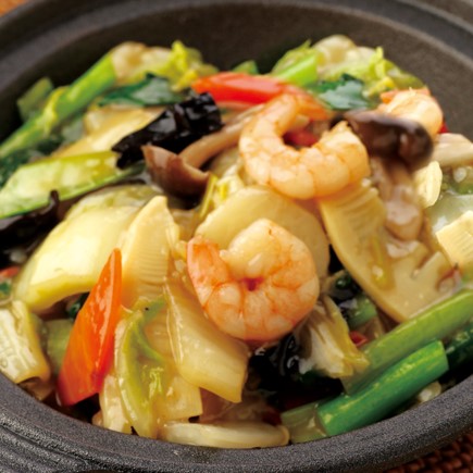 健康中華青蓮 五目あんかけご飯