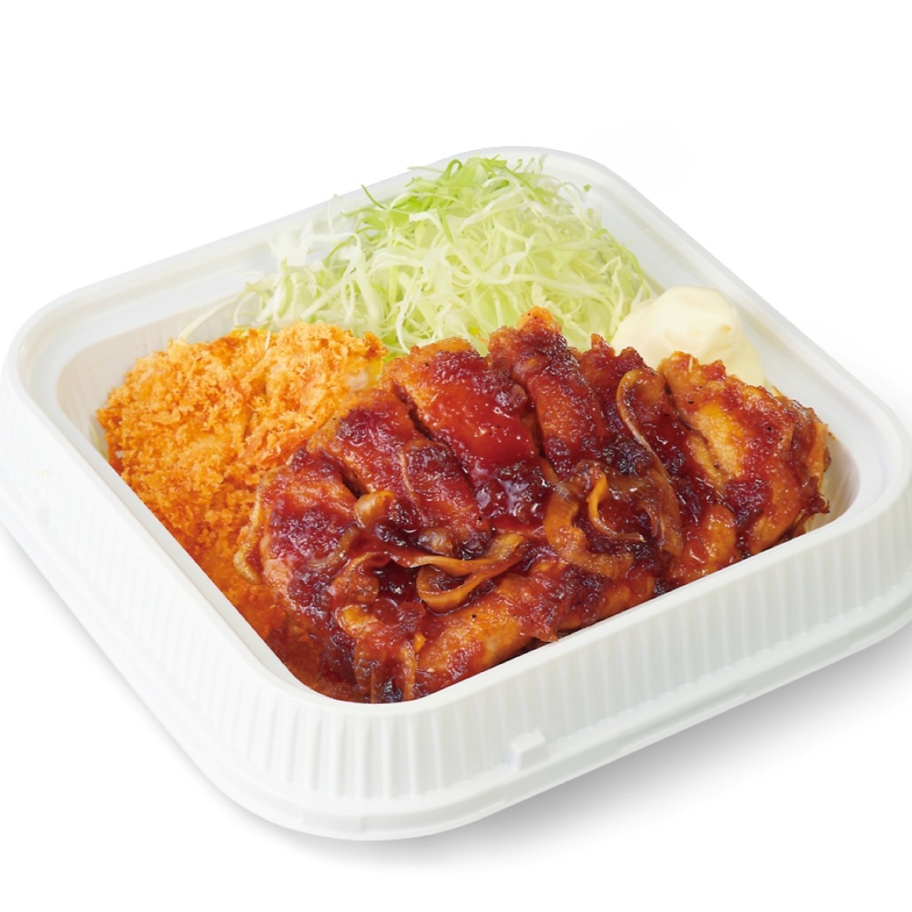 かつや トンテキとロースカツ丼弁当