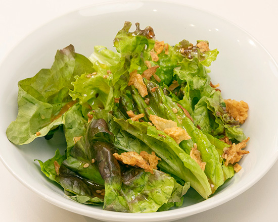 トクベツ。 自家製塩ドレのミニサラダ