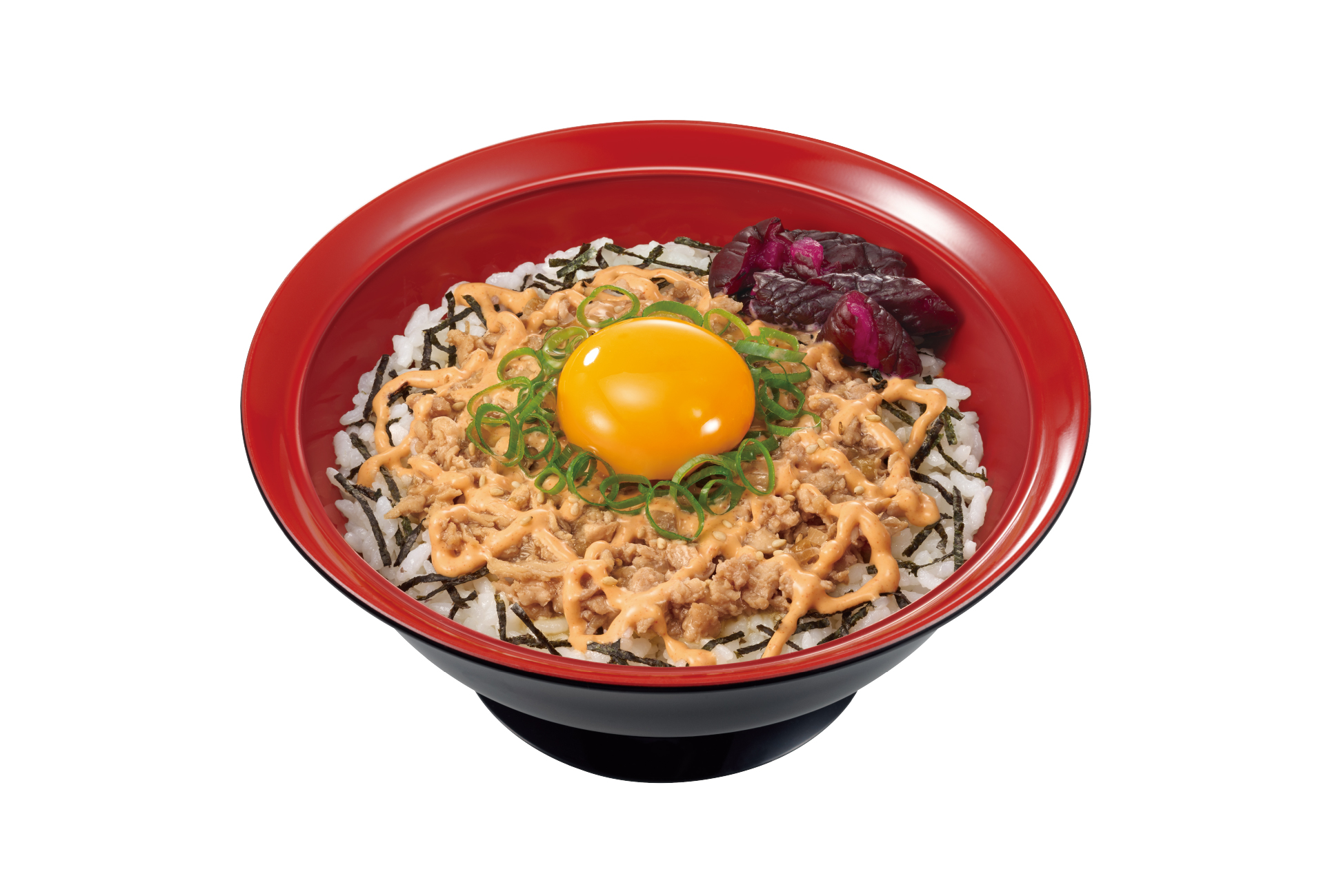 すき家 明太マヨ旨だしとりそぼろ丼