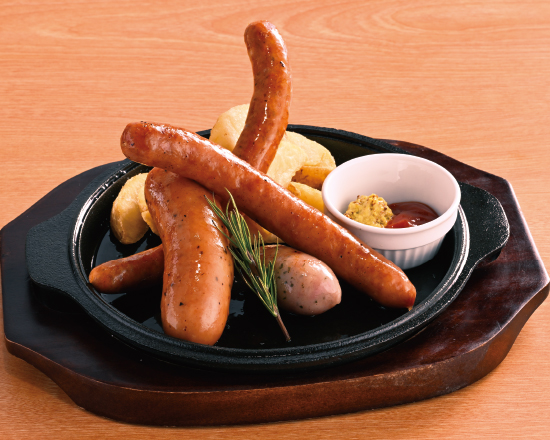 千年の宴 【プレミアム】ソーセージ四種盛り合せ