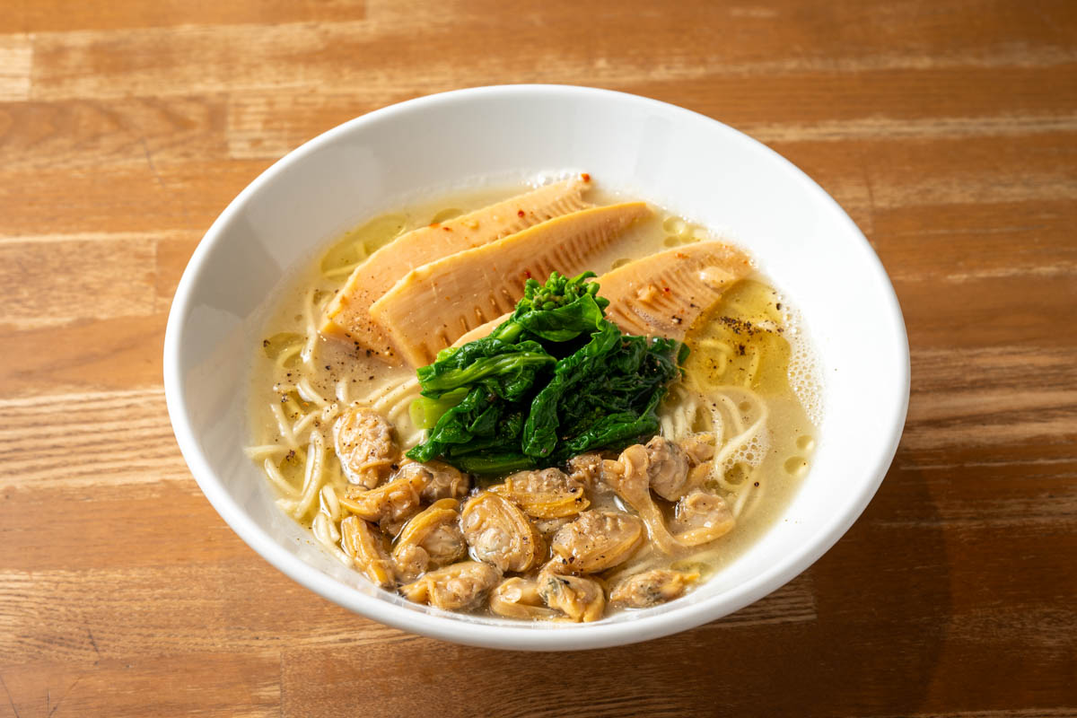 鶏ポタラーメンTHANK 春彩あさりラーメン