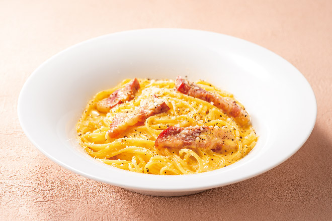 デニーズ 【K1】イベリコベーコンのカルボナーラ