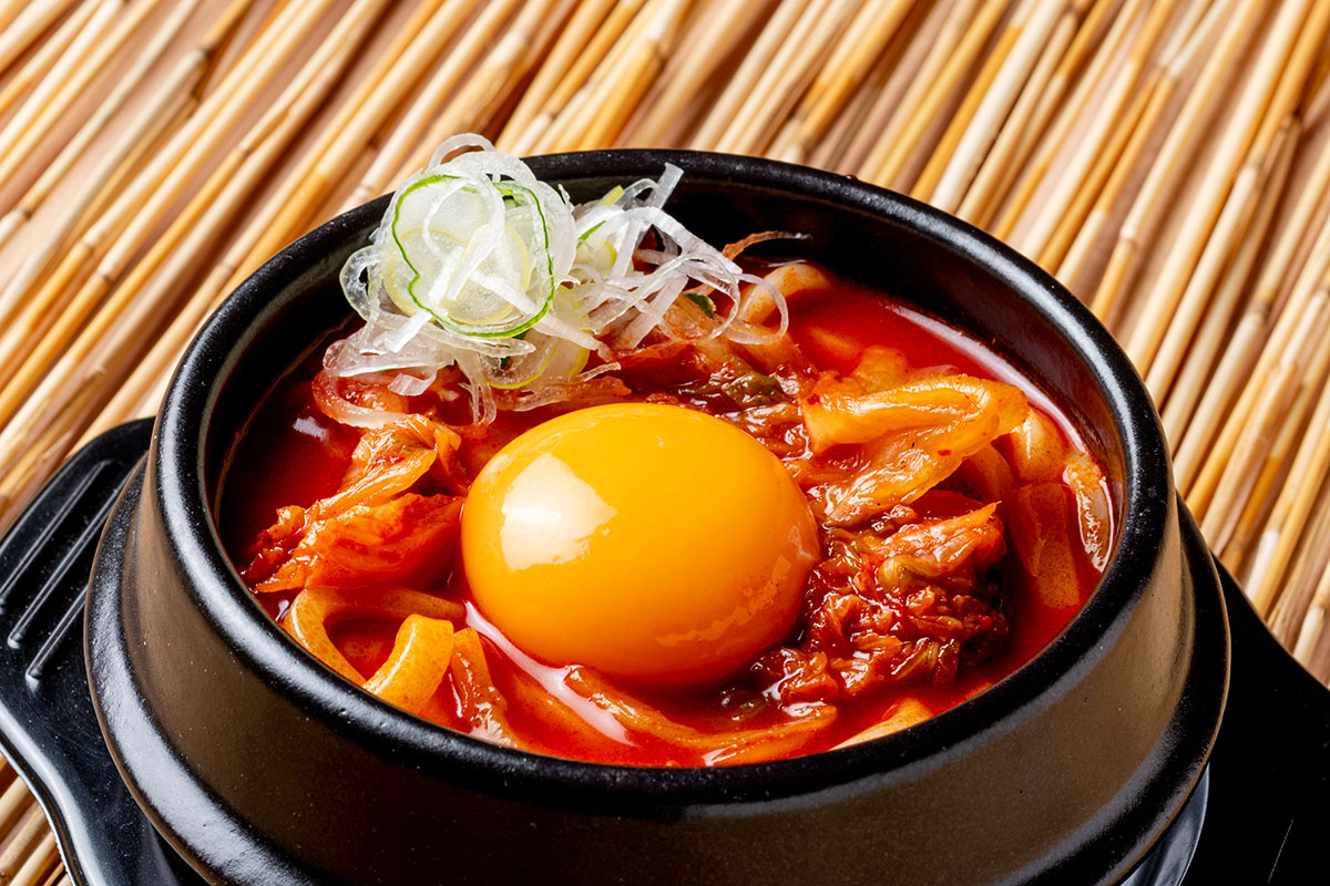 韓国カルビ丼とスンドゥブ 洞山 キムチスンドゥブうどん