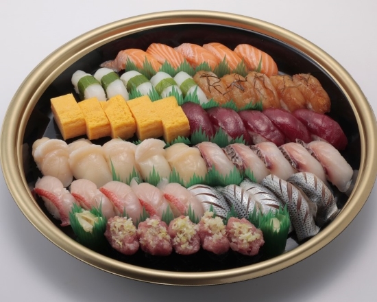 板前寿司 梅 (5～6人前) Standard (5～6 servings)