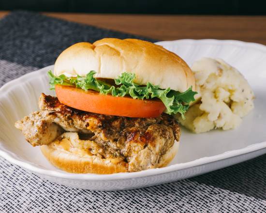 ジャークチキンバーガー