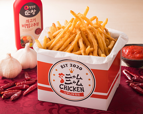 日本初上陸!!ニャムニャムチキン フライドポテト French Fries