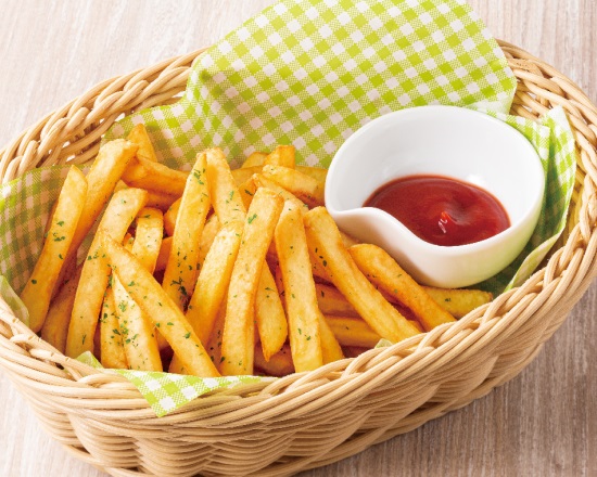 二段仕込み唐揚げ『鶏の福』 フライドポテト