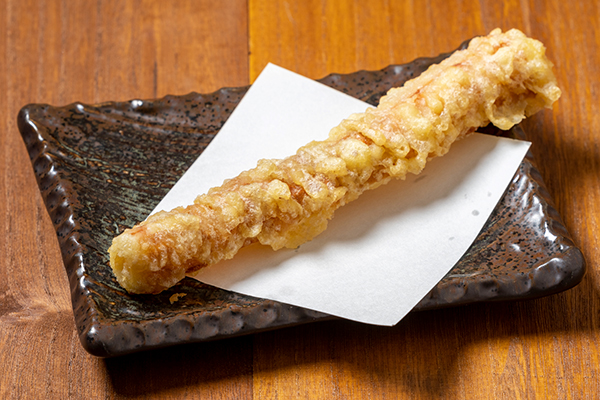 山下本気うどん ちくわ天(1本) Fish Paste Tempura (1 Piece)