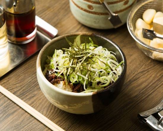 ばんから ねぎ豚飯 Rice with Pork ＆ Welsh Onion