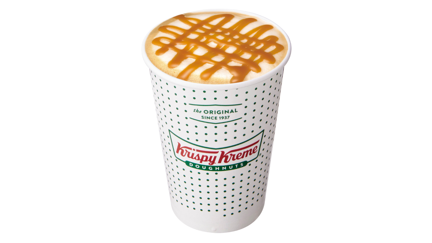 クリスピー・クリーム・ドーナツ キャラメル ラテ(ホット)