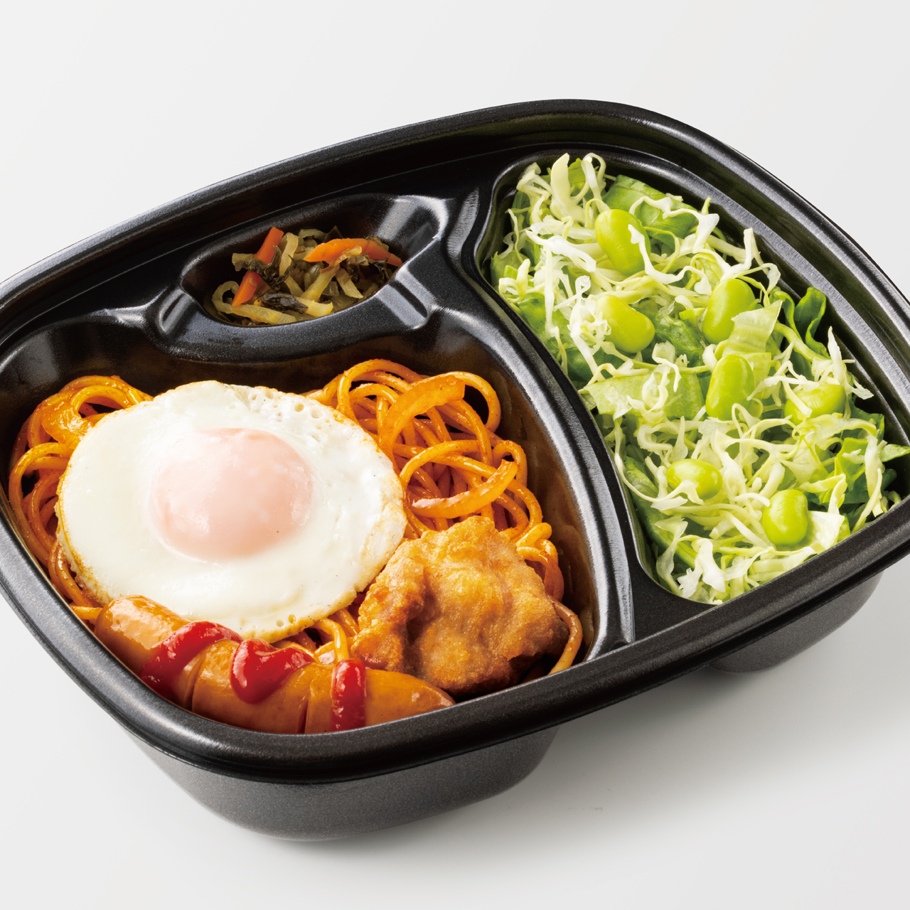 ほっともっと 特製ナポリタン＆サラダ(ごま)