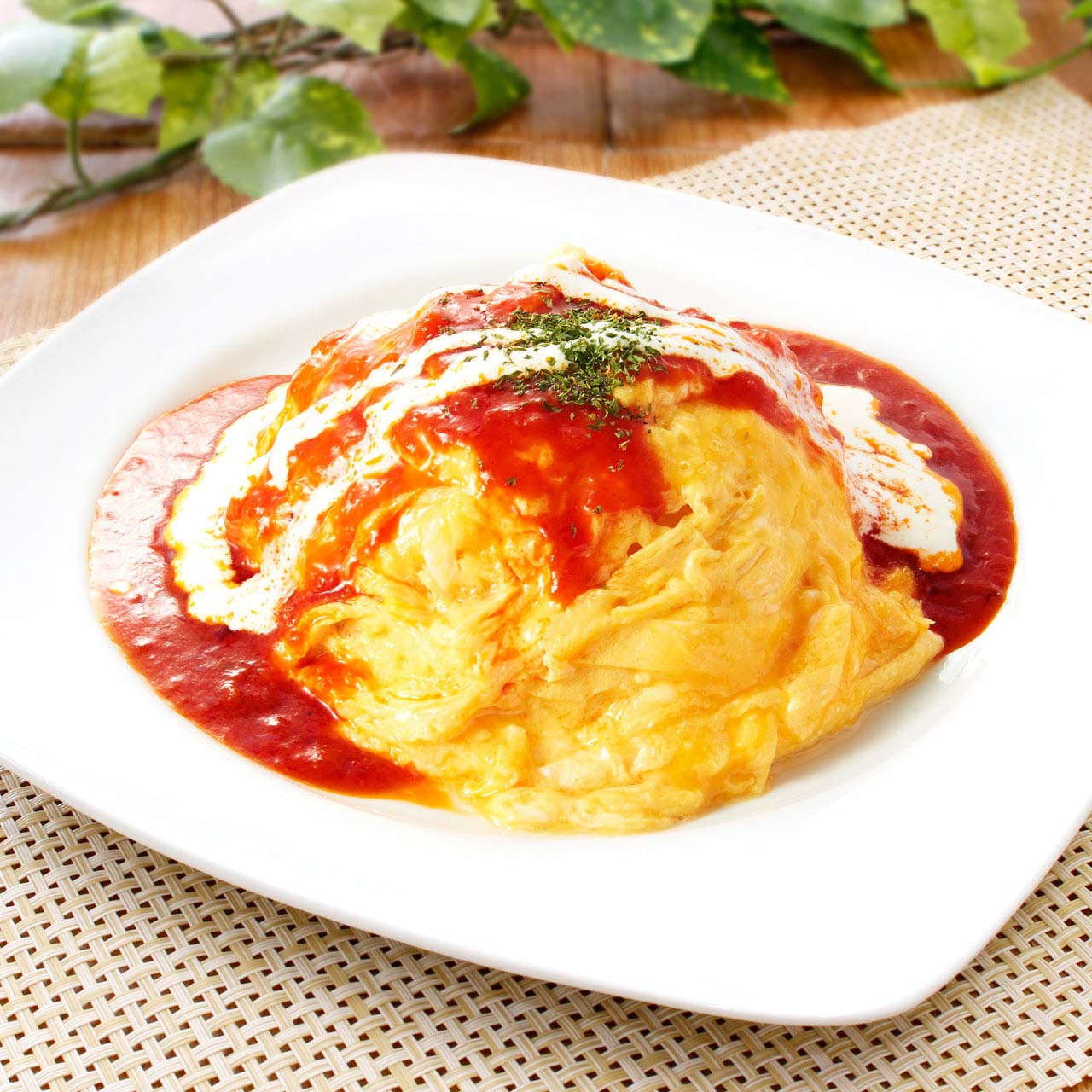 デリズ 【トマトソース】オムライス≪4294≫