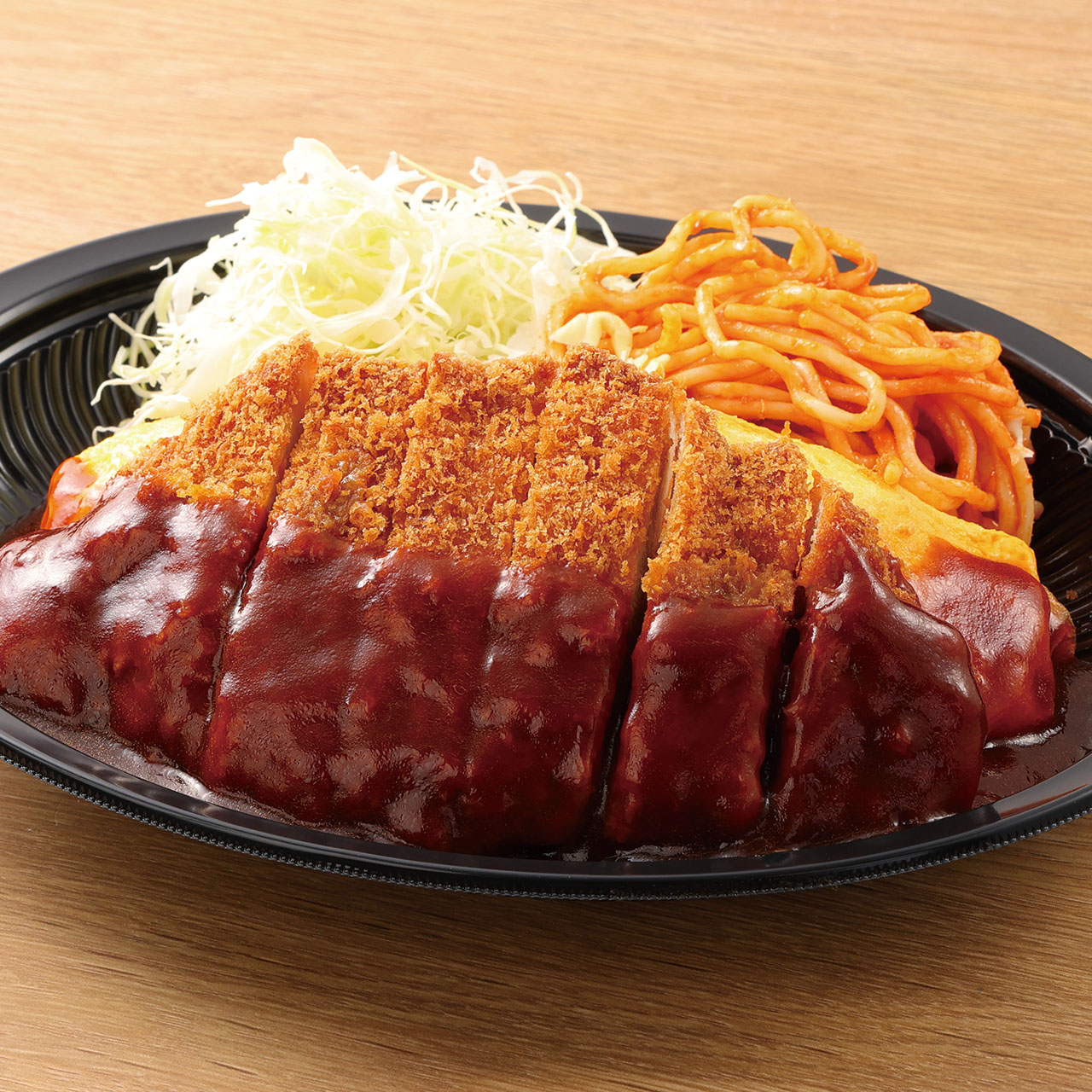 ピノキオ オムライス＆ポークカツ弁当