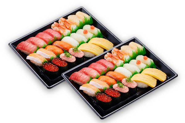 かっぱ寿司 冬の彩り11種セット4人前(2人前×2個/44貫)