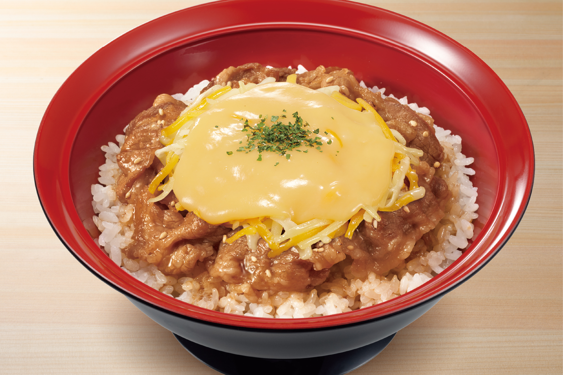 すき家 とろ～り3種のチーズ牛カルビ焼肉丼