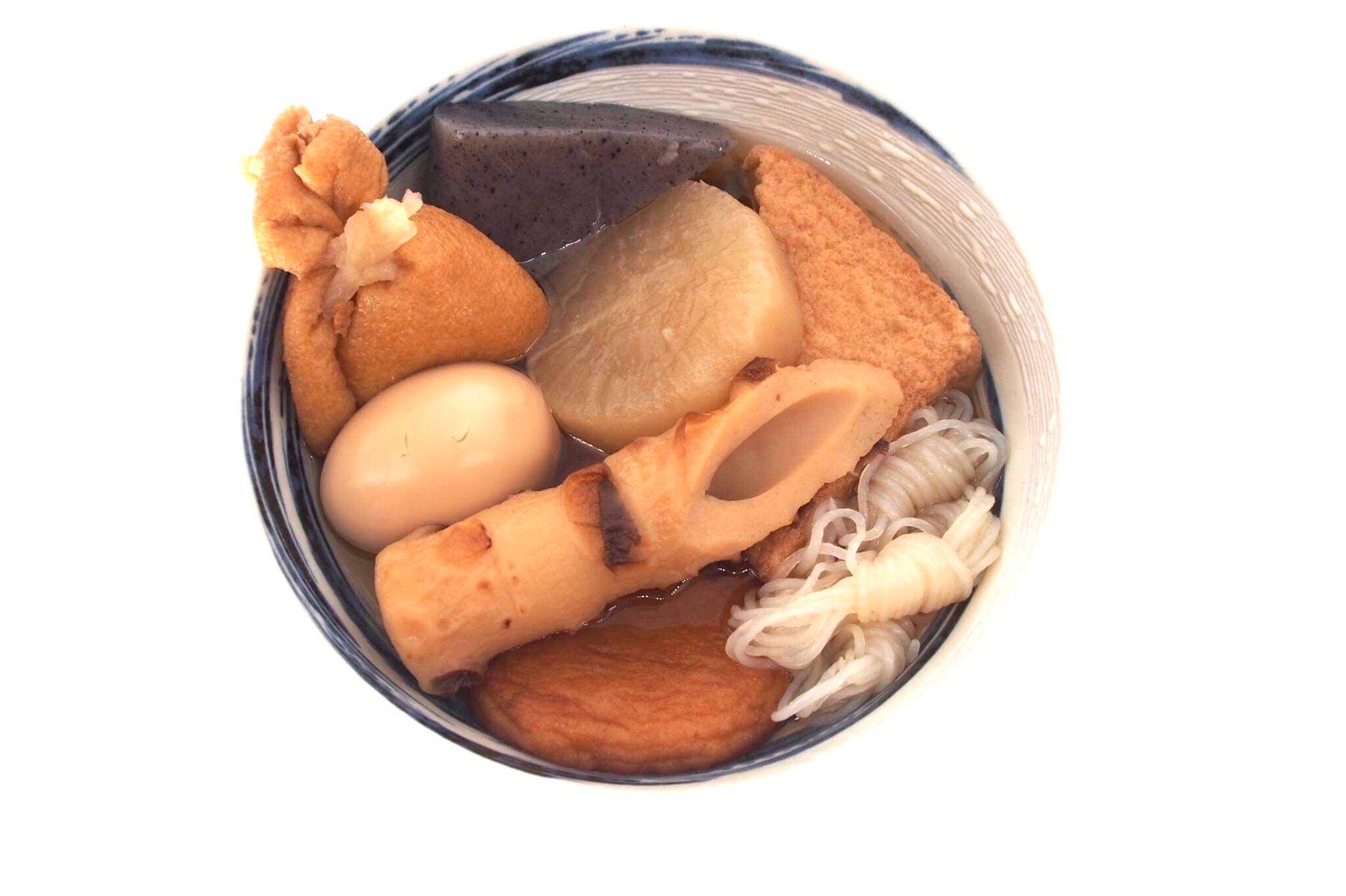 名代宇奈とと おでん8点盛り