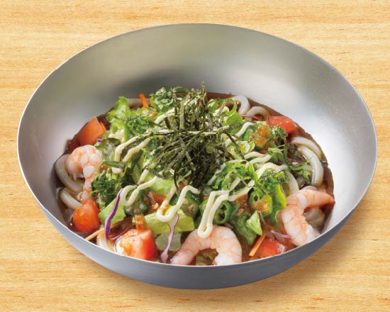 ガスト ねばとろサラダうどん