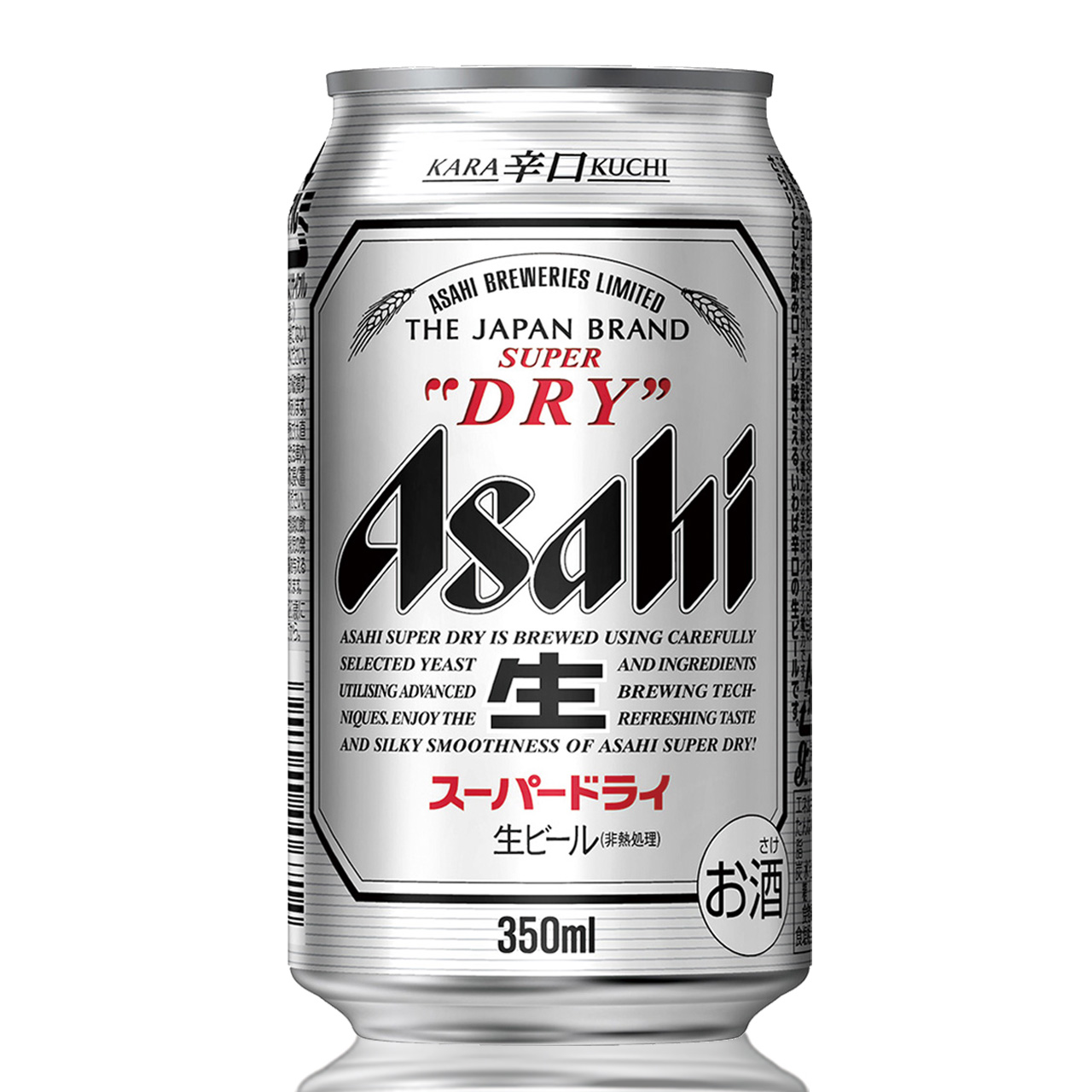 名代 かすうどん なが田 【アルコール】アサヒ スーパードライ 350ml ( ビール ) Asahi SUPER DRY  ( Beer )