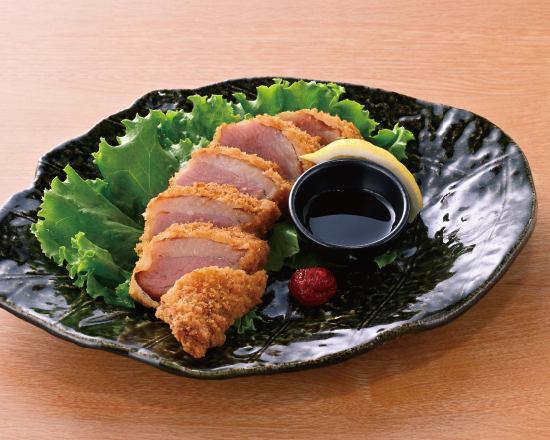千年の宴 合鴨燻製カツ