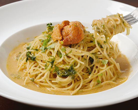 俺のイタリアン 濃厚！生ウニのクリームパスタ