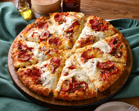 ピザーラスタイル とろけるチーズのペパロニラバー