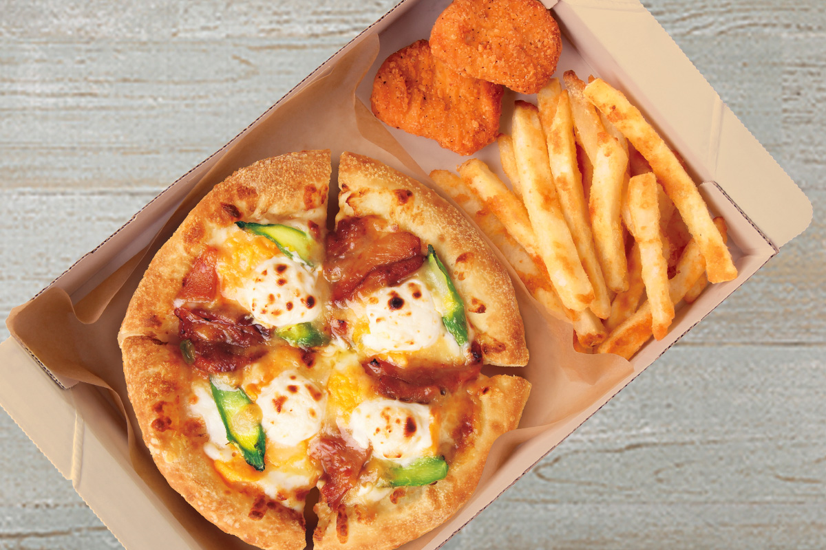 ピザハット 春のクリームチーズてりたま(MY BOX)