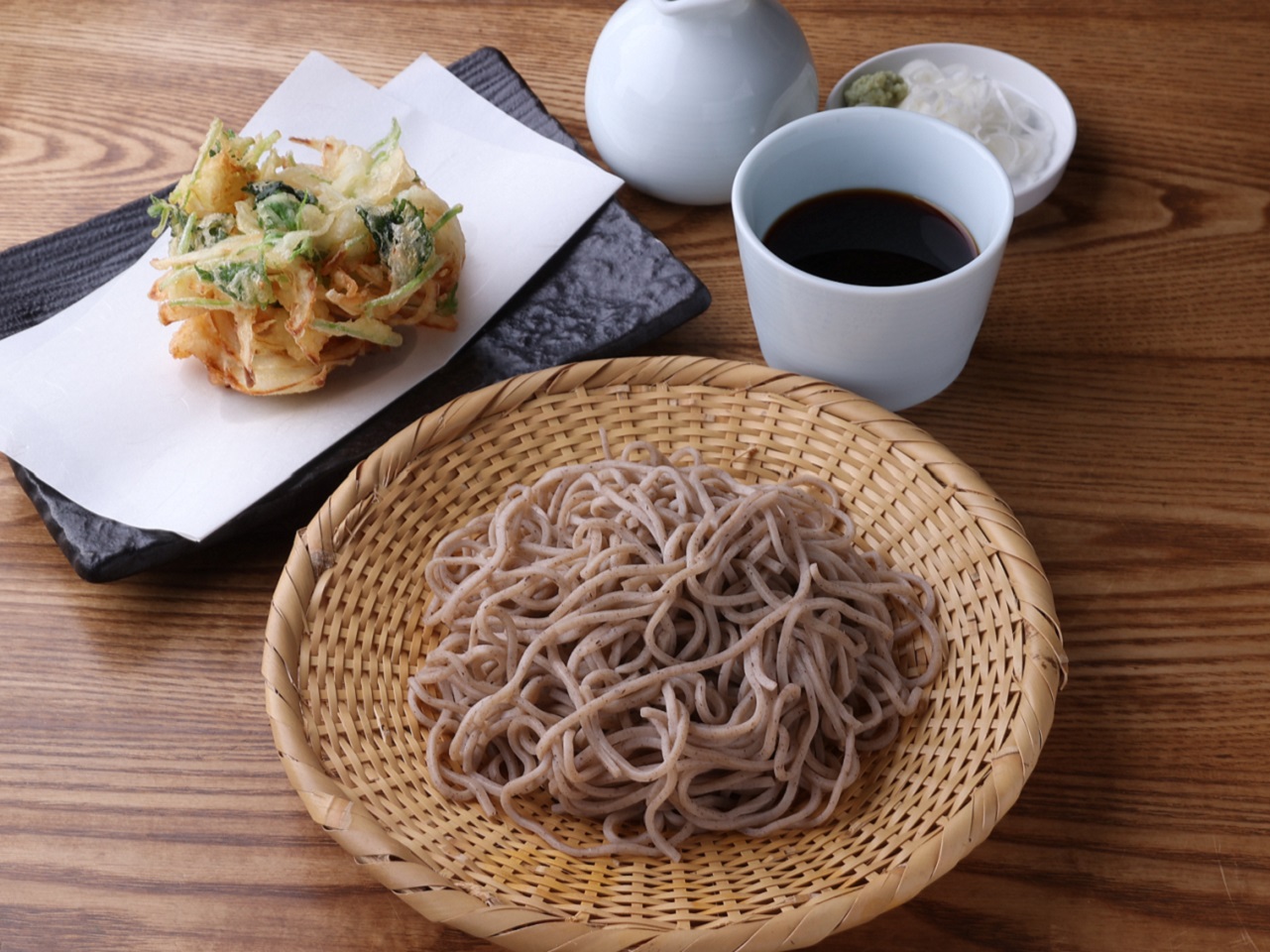 どんまつ 【冷】かき揚げ天もりそば