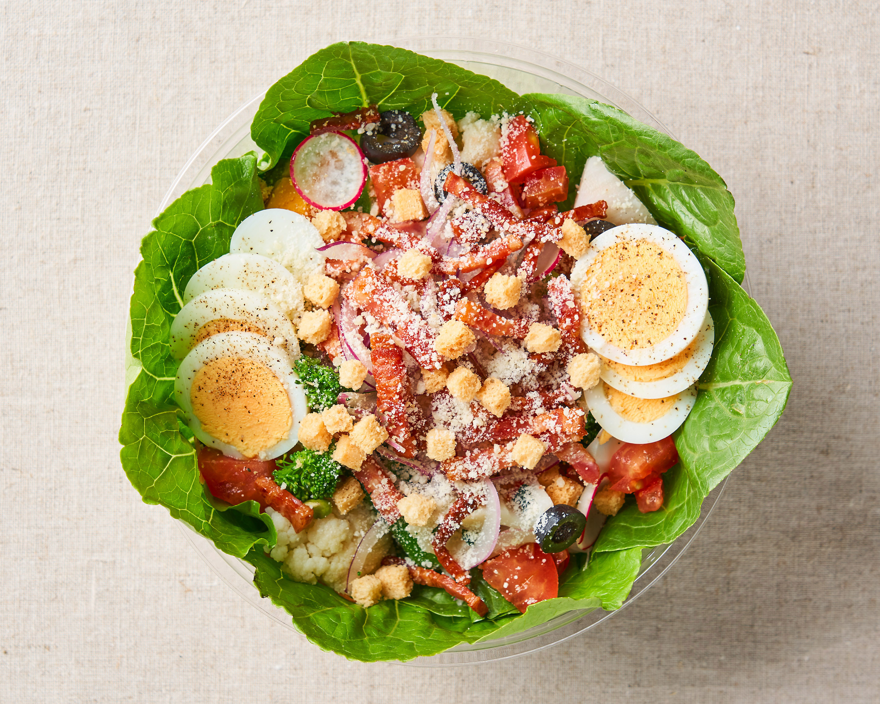 美と健康10salad(テンサラダ) 【大人気につき特別価格】クラシック・シーザーサラダ  [Special Price] Classic Caesar Salad