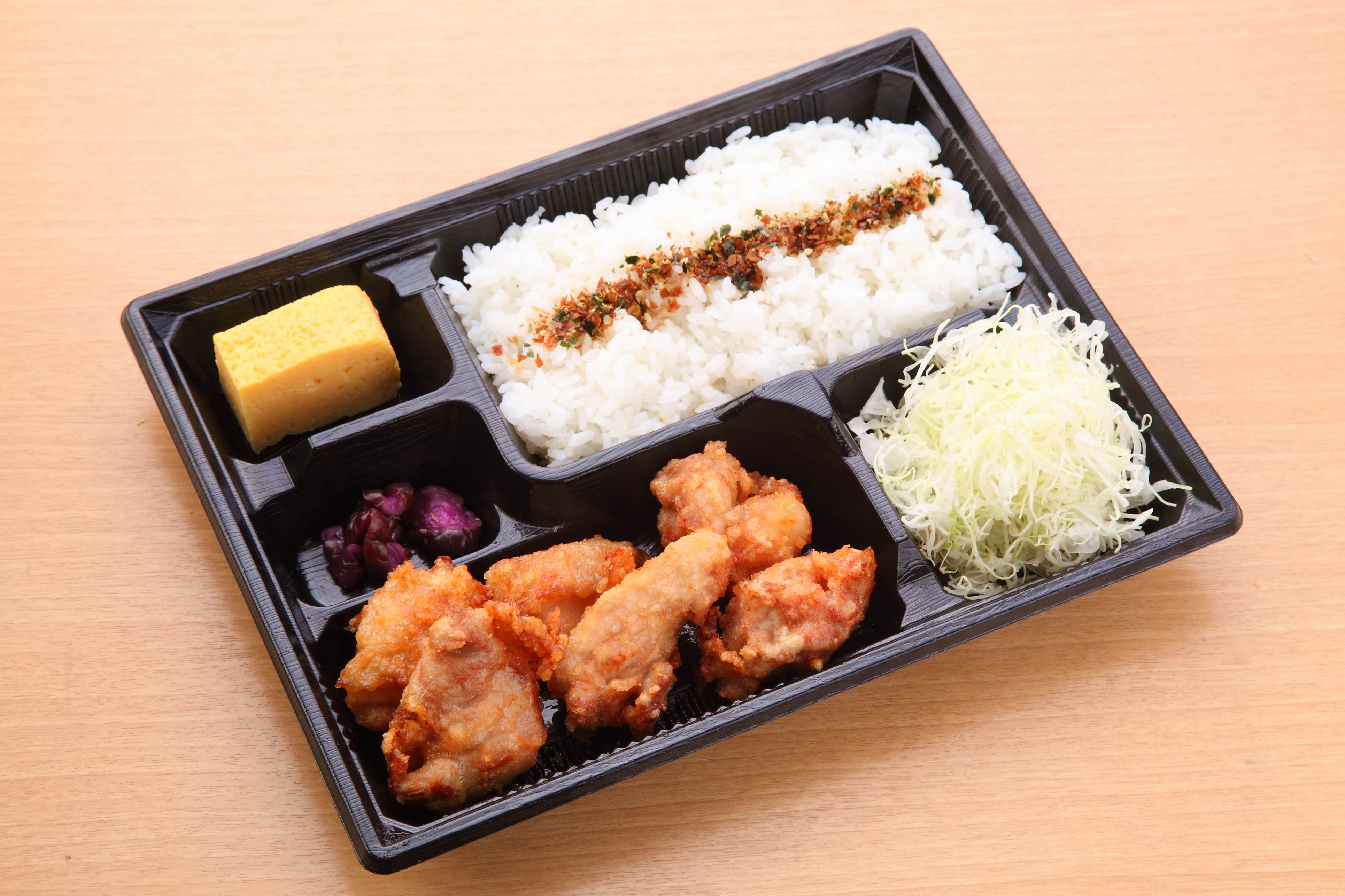かつ麦 からあげ弁当