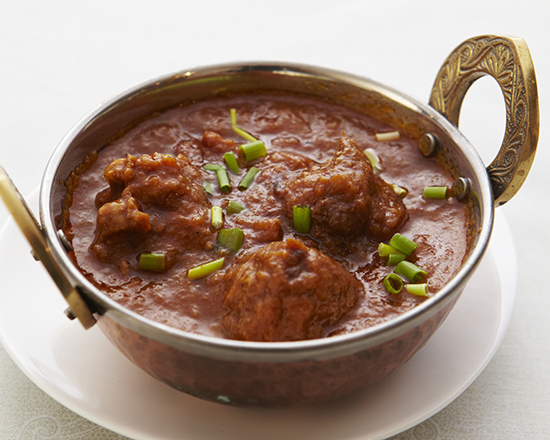ナマステ食堂 マトンカレー(ナンorライス サラダ付) Mutton Curry (With Naan/Rice ＆ Salad)