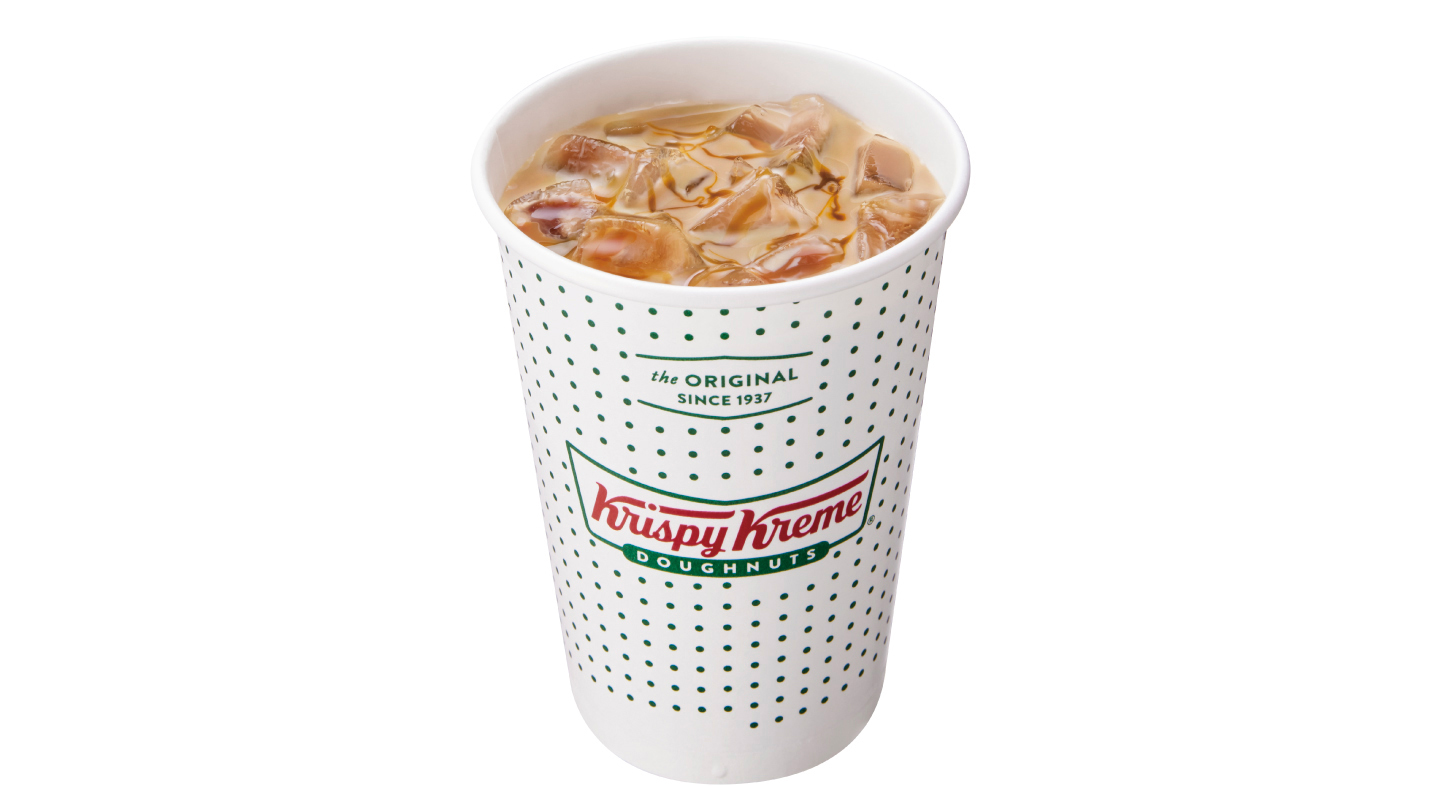 クリスピー・クリーム・ドーナツ キャラメル ラテ(アイス)