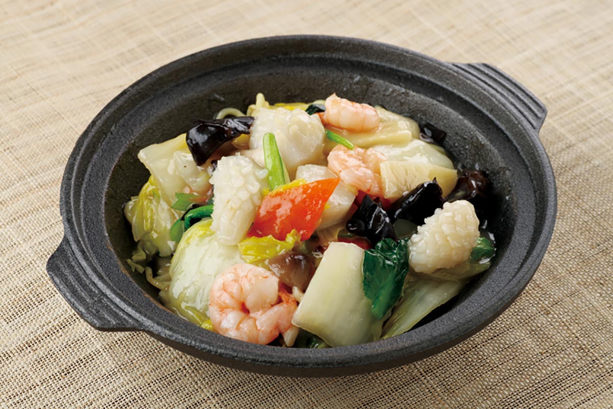 健康中華青蓮 海鮮あんかけ焼きそば