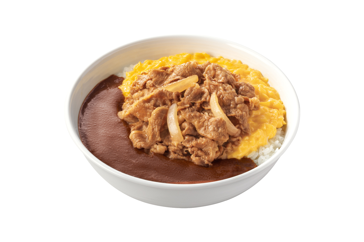 吉野家 肉だく牛オム黒カレー