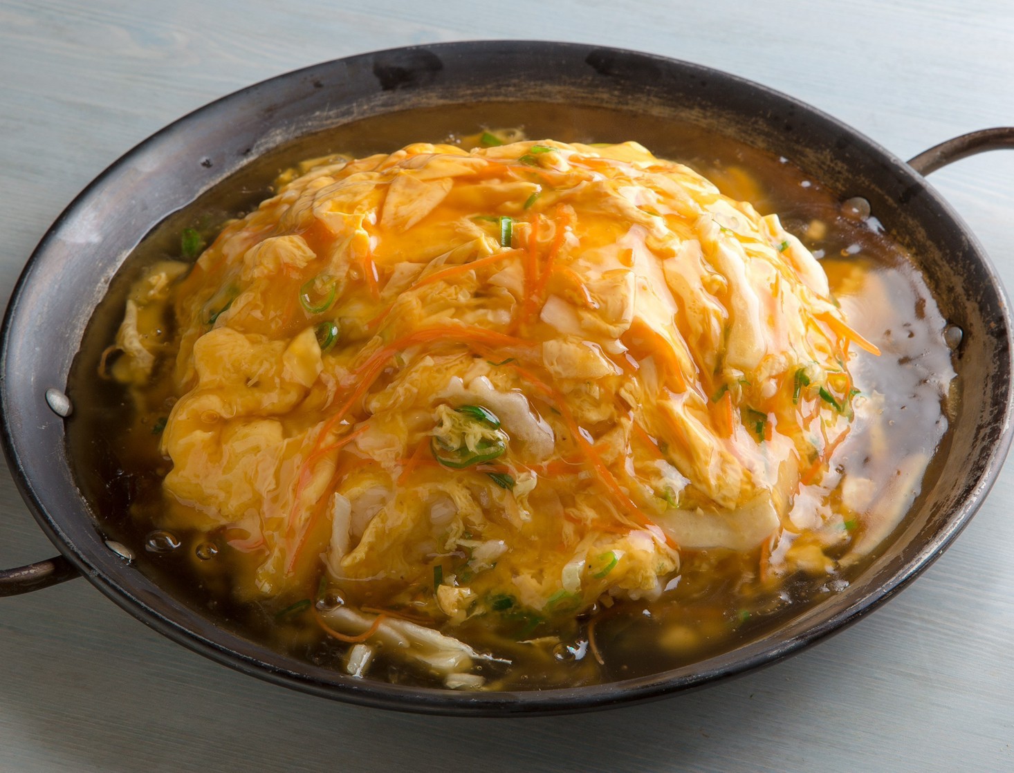 ココイロカフェ 王さんとろとろ天津飯【中華仕立て】