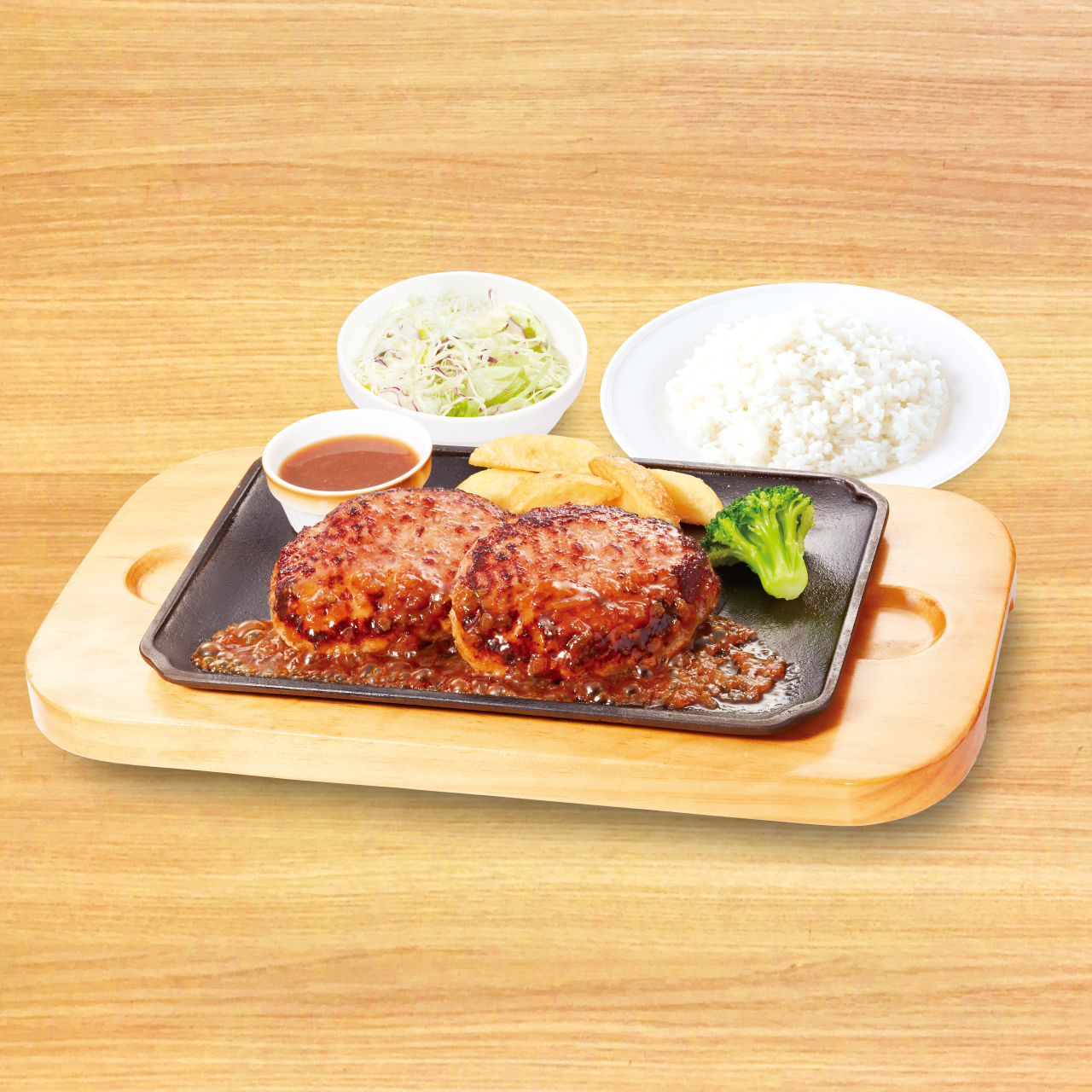 ビッグボーイ 【901】倍盛手ごねハンバーグ弁当