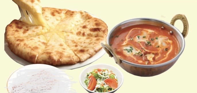 スワガット人気No.4 チーズナンセット Cheese NaanSet