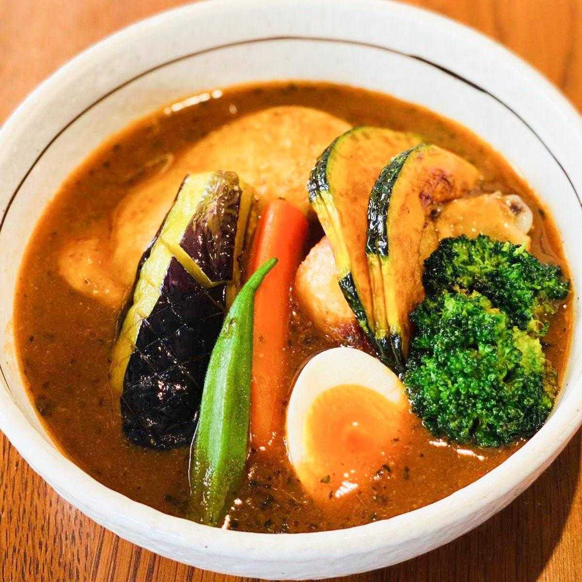 季節野菜チキンスープカレー