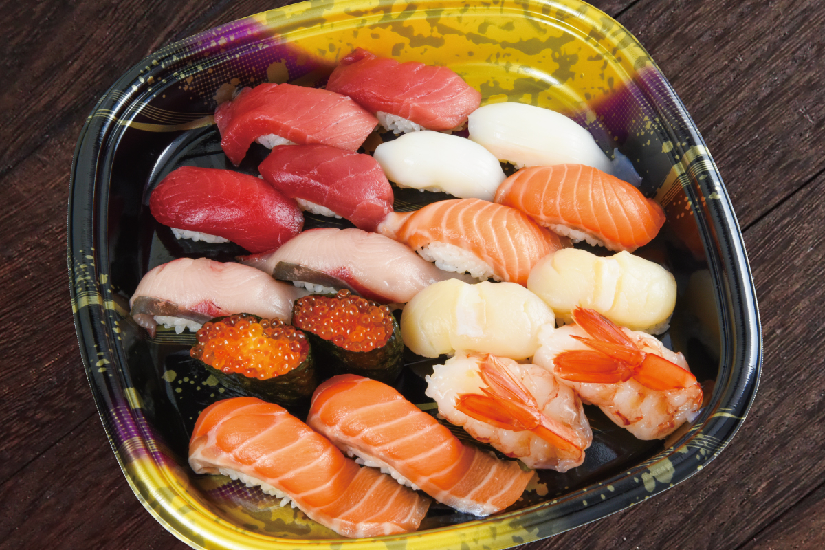 大起水産回転寿司 厳選にぎり2人前(18貫)[Premium Sushi Set(18 Piece)]