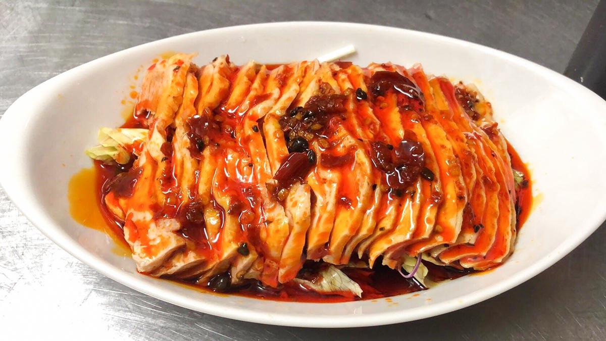 天鴻餃子房 よだれ鳥