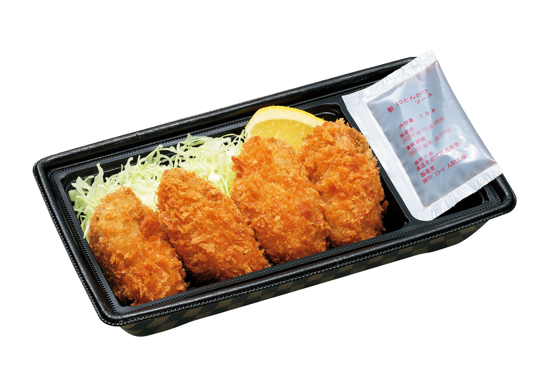 味の民芸 カキフライ4個