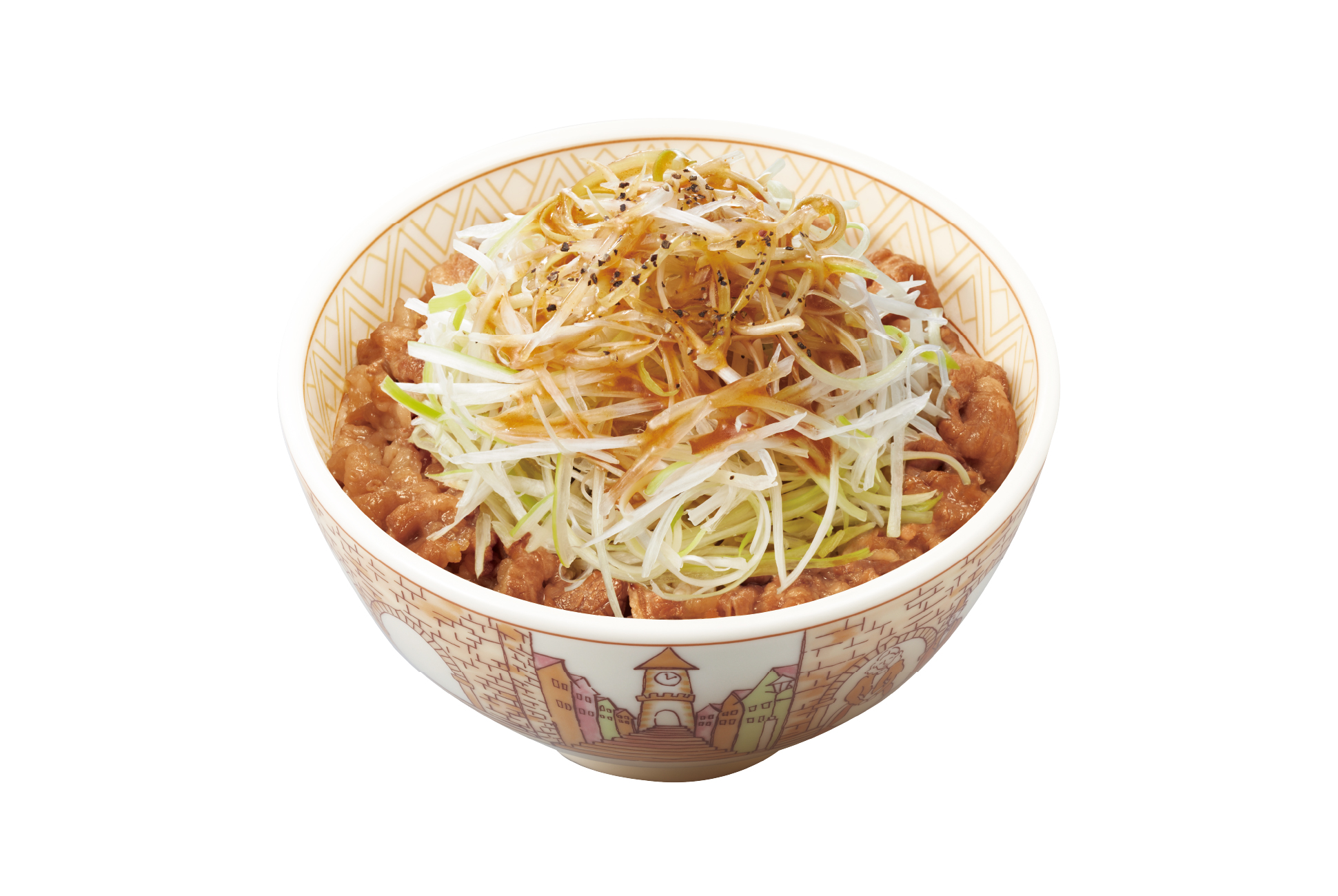 すき家 白髪ねぎ牛丼