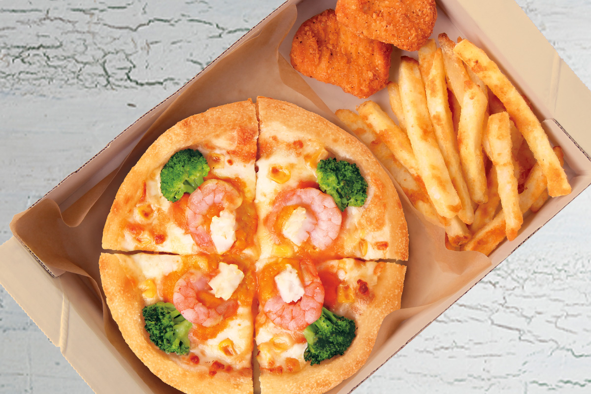 ピザハット 濃厚オマールソースのシーフード(MY BOX)