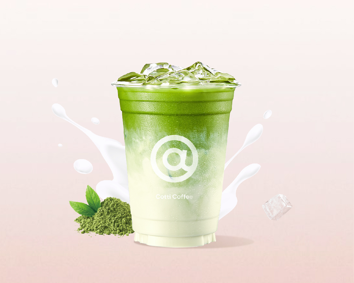 cotti coffee 抹茶ラテ