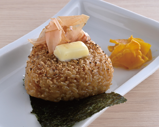 魚民 焼おにぎり(おかかバター1個)