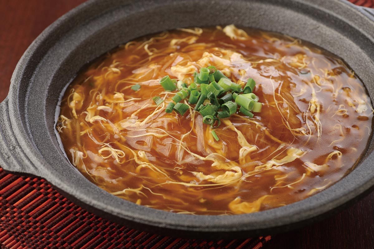 健康中華青蓮 ふかひれ入りあんかけチャーハン