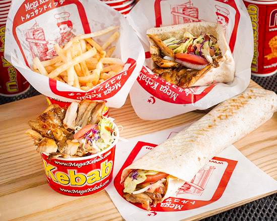 メガケバブ ⑬欲張りチーズケバブセット Cheese Greedy Kebab Set(シェアセット)